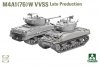 Takom 2207W SHERMAN² BOX M4A1(76W) VVSS Late Production+M51 DEGEM ALEF+US ARMY 1/4TON UTILITY TRUCK & MP FIGURE 1/35